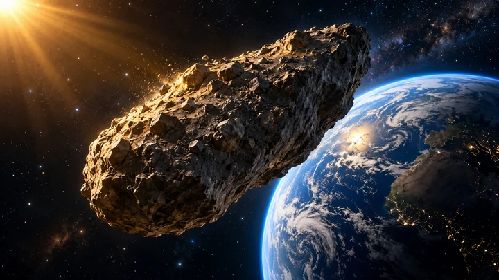 Ilustrace k článku: Apophis proletí blíž než družice. Co na něm zemská gravitace odhalí?