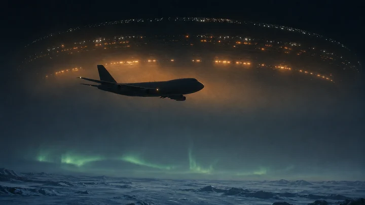 Ilustrace k článku: Pilot ohlásil UFO nad Aljaškou. Přišel kvůli tomu o místo v kokpitu