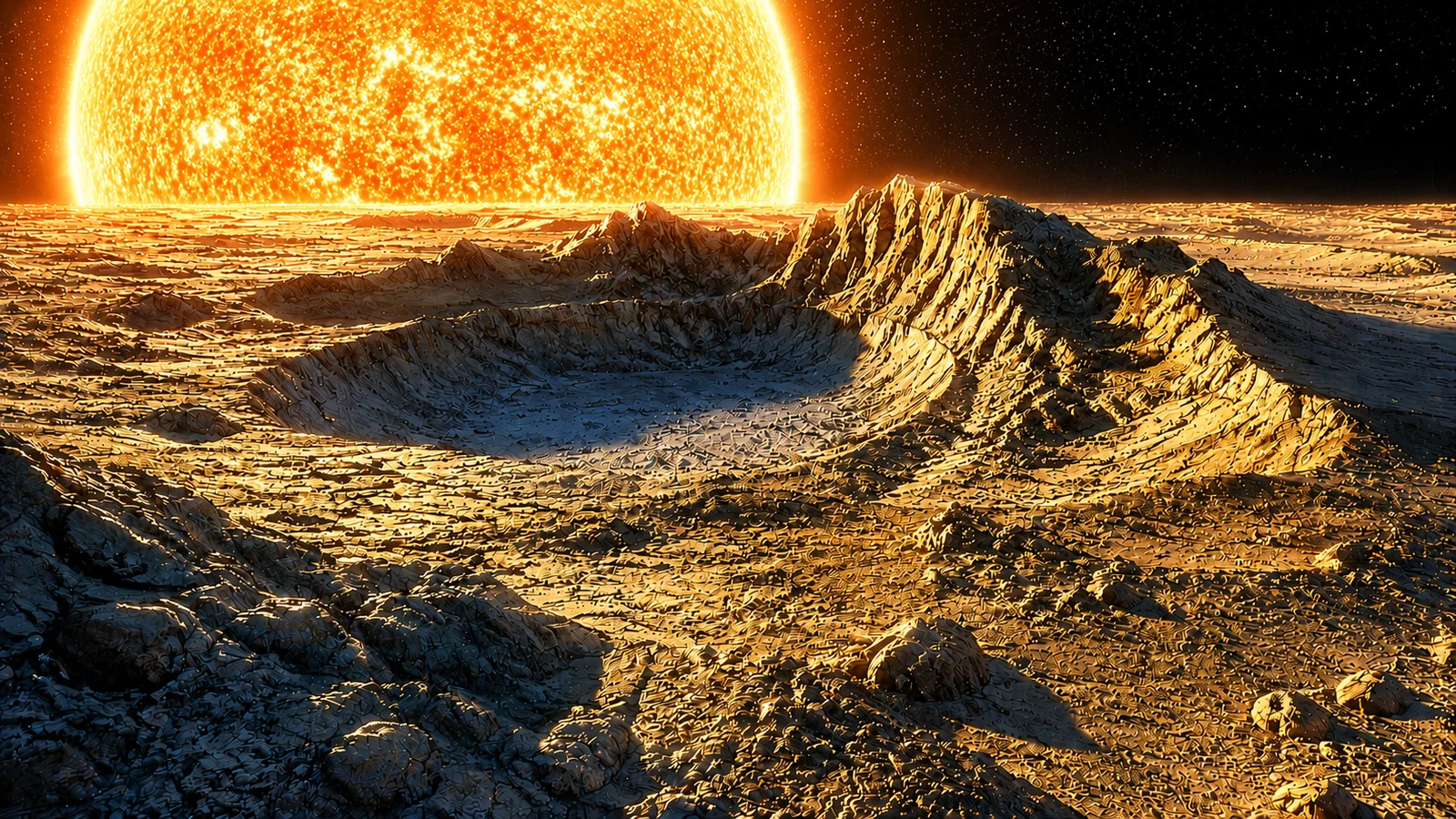 Ilustrace k článku: Astronomové poprvé prozkoumali složení povrchu skalnaté exoplanety