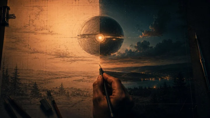 Ilustrace k článku: Pozor na „záběry“: část nových UFO videí jsou kreslené rekonstrukce
